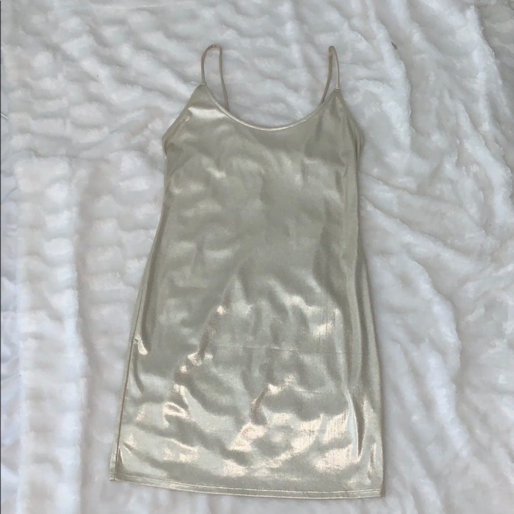 Gold Dress